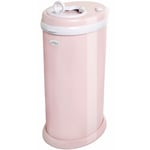 Ubbi diaper pail - blush pink