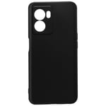 Realme Narzo 50 5G / Oppo A77 Resistant Silicone Gel Flexible Case Black