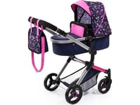 Bayer.Combi Stroller Deep/Spacer.Gran+Pink+Pattern 18417