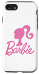 Coque pour iPhone SE (2020) / 7 / 8 Barbie - Logo Barbie Pink