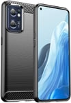 For Oppo Find X5 Lite 5G  Case Carbon Fibre Gel Cover Ultra Slim Shockproof