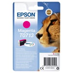 Epson Original T0713 Magenta Printer Ink Cartridge C13T071340 for Epson Printers