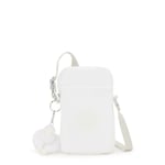 Kipling Extra Small Phone Bag TALLY Crossbody in PURE ALABASTER SS2024 RRP £39