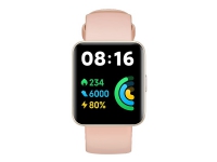 Xiaomi - KlocKräm för smart klocka - 140 - 210 mm - rosa - för Xiaomi Redmi Watch 2 Lite