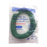 Network Patch Cord CAT.5E 4m H004MPLGN RJ-45 Plugs Ethernet Cable Green 350+