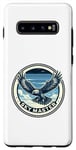 Galaxy S10+ High Soaring Eagle Majestic Flight design for Birdwatchers Case