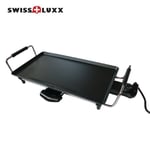 Swiss Luxx XL Teppanyaki Grill 1800W Low Wattage Camping Grill 4169