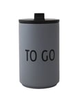 Thermo/Insulated Cup Black Design Letters