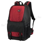 Rouge - sac à dos pour appareil Photo reflex numérique, vente en gros, 350 pouces, pour ordinateur portable,