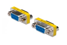 Digitus AK-610506-000-I kabelomvandlare (hane/hona) D-Sub Gul