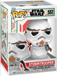 Funko Pop! Disney Star Wars: Holiday - Stormtrooper #557 Bobble-Head Vinyl Figure