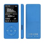 Qazwsxedc For you Fashion Portable LCD Screen FM Radio Video Games Movie MP3 MP4 Player Mini Walkman, Memory Capacity:4GB(Black) XY (Color : Blue)
