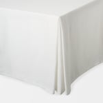 Åhléns Home Sängkappa i linnemix 120x200x60 cm Vit