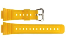 Unique Genuine Casio Watch Strap Yellow G-Shock Band 10484597 fits DW-5600P-9 