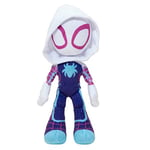Marvel's Spidey and his Amazing Friends SNF0003 Little Plush 8-Inch Ghost Kids Ages 3 and up-Toys Featuring Your Friendly Neighbourhood Spideys, Blue