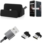 Docking Station for Asus ROG Phone + USB-Typ C und Micro-USB Connector