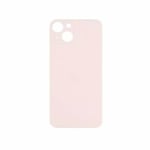 Glass Back For iPhone 13 Plain In Pink