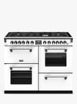Stoves Richmond Deluxe S1100DF 110cm Dual Fuel Range Cooker Icy White