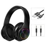Headphones RGB Wireless Bluetooth 5.0 Gaming Headset for PC Laptop Xbox One PS5