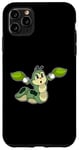 Coque pour iPhone 11 Pro Max Caterpillar Feuilles