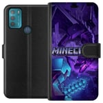 Motorola Moto G50 Plånboksfodral Minecraft