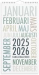 Familjekalender 2025-2026 TrendArt