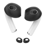 AHASTYLE Apple AirPods 3 Silikonskydd, Storlek S - Svart