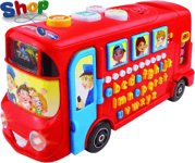 Playtime  Bus  with  Phonics ,  Educational  Toy  for  Children  with  Letters ,