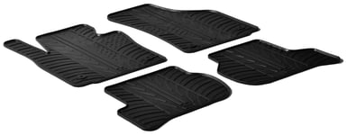 Gummimattor lampliga for Seat Leon cupra 1P 20052013