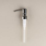 Press Head Nozzle Lotion Pump Bottle Liquid Soap Dispenser Dispe Stainless Steel