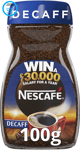 Nescafe  ORIGINAL  Decaff  Instant  Coffee  100G ( Pack  of  6 )