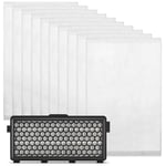 Städpaket: Dammsugarpåsar 10st + HEPA-filter  Miele Guard L1