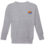Back To The Future 35 Hill Valley Front Kids' Sweatshirt - Grey - 3-4 Years - Grey