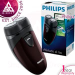 Philips Men's Electric Cordless Travel Rotary Shaver│Battery Powered│PQ206│InUK