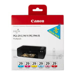 Original Canon PGI-29 Colour Ink Cartridge Multipack (4873B005)