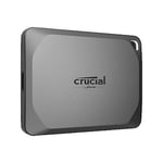 Crucial X9 Pro 1To Disque SSD Externe Portable, Jusqu’à 1050Mo/s en lecture et en écriture, Résistance à l’eau et à la poussière IP55, USB-C 3.2 - CT1000X9PROSSD902
