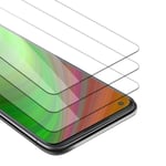 Skyddsglas för OnePlus Nord N10 5G - CADORABO - 3-pack - Antistatiskt skyddsfilm
