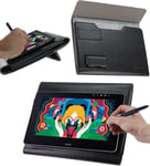Broonel Leather Graphics Tablet Folio Case For XP-PEN x Artist 12 Pro