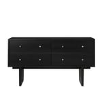 Gubi - Private Sideboard Brown/Black Stained Oak