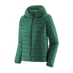 Patagonia Down Sweater Hoody - Doudoune femme Conifer Green M