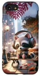 iPhone SE (2020) / 7 / 8 Kawaii Raccoon Headphones: The Raccoon's Playlist Case