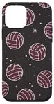 Coque pour iPhone 12 mini Volleyballballon-rose esthétique femmes filles