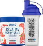 Applied Nutrition Creatine + 700Ml Shaker | Creatine Monohydrate Micronized Powd