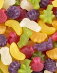 1 kg Haribo Troppi Frutti - Gelégodis med Olika Fruktsmaker