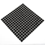 GLASS MOSAIC BLACK A20