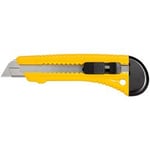 Brytbladskniv, plast, 18 mm knivblad