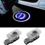 2pcs Welcome Lights For Volvo S90 S80l S60l Xc60 Led Laser Projector Light Logo Door Light Floor Lamp b Style - Crea