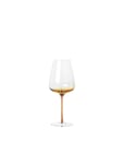 Hvidvinsglas 'Amber' Glas Home Tableware Glass Wine Glass White Wine Glasses Nude Broste Copenhagen