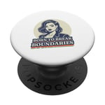 Boss Woman Born to break boundries PopSockets Swappable PopGrip