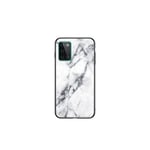 OnePlus 8T valkoinen marmori suojakuori